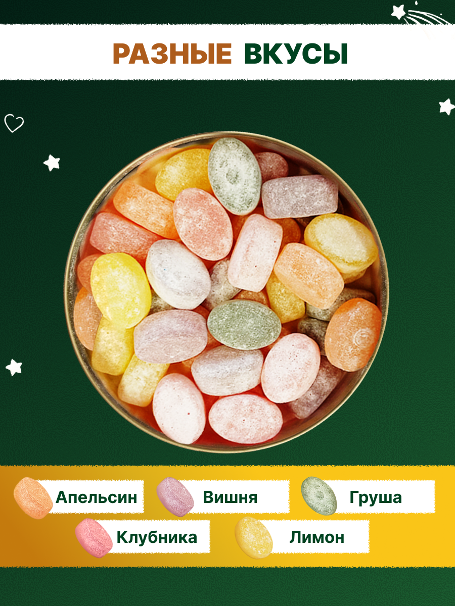 Карамель леденцовая в жестяной банке «Выпускник 1», 180 г — изображение 4