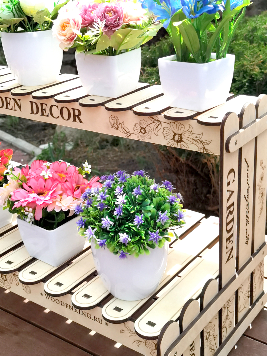 Подставка для цветов и растений "Тёмный шоколад" — изображение 5